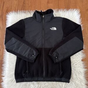 The North Face Jacket Girls Medium 10/12  Black Denali Polartec Fleece Outdoor